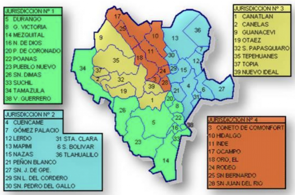 Jurisdicciones Sanitarias Secretar A De Salud