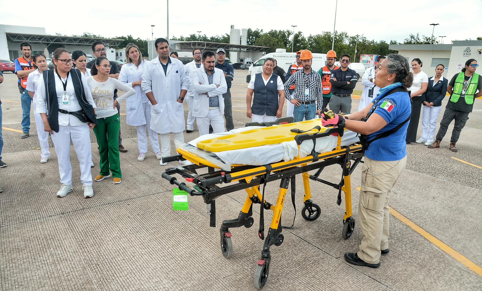 Capacita Gobierno del Estado a personal médico en interacción con aeronaves